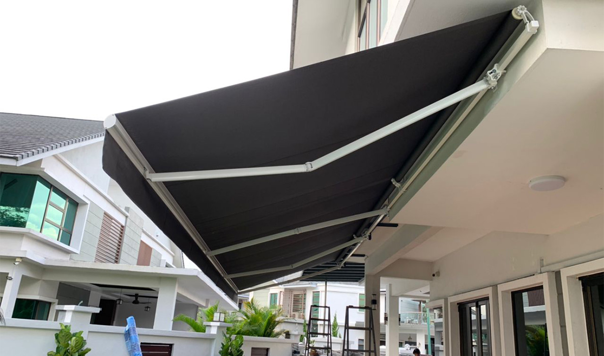 Retractable Awnings outdoor sunshade malaysia