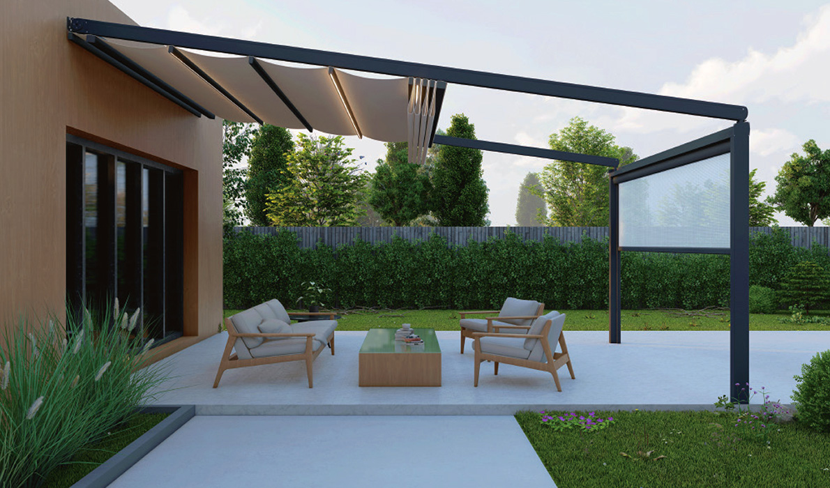 Loop Awning outdoor sunshade malaysia